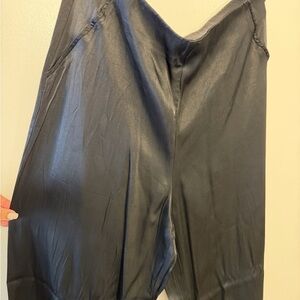 Zara Shiny Black Dress Pants